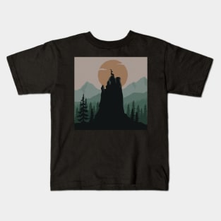 King of the Mountain Kids T-Shirt